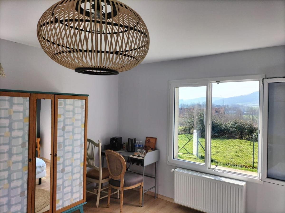 Agreable Chambre Meublee, Vue Sur La Vallee De L'Auxois Villy-en-Auxois Eksteriør billede
